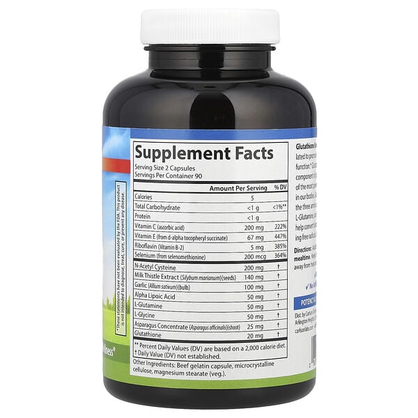 Alternative view of Carlson, Glutathione Booster®, 180 Capsules