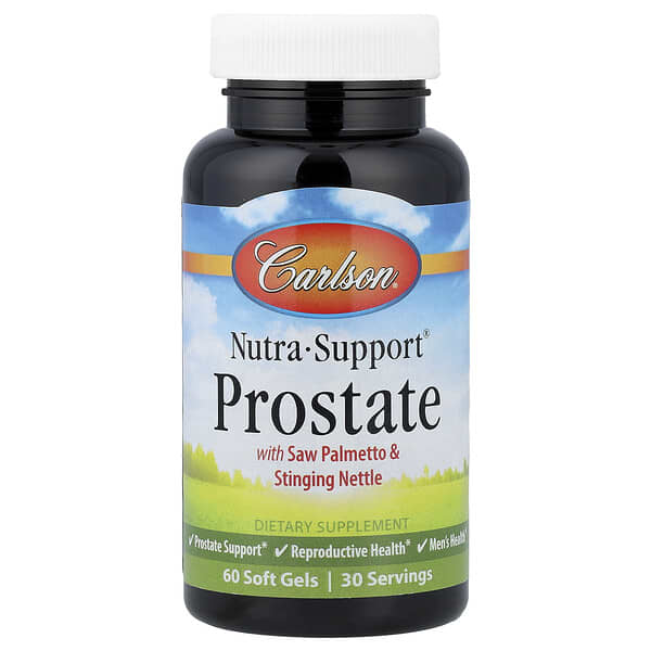 Carlson, Nutra-Support® Prostate, 60 Soft Gels