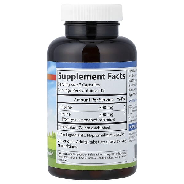 Alternative view of Carlson, Pro-Rite, 90 Vegetarian Capsules