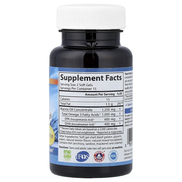 Alternative view of Carlson, Teen's Max Catch Minis, 30 Mini Soft Gels