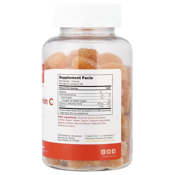 Alternative view of Chapter One, Vitamin C, 60 Gummies