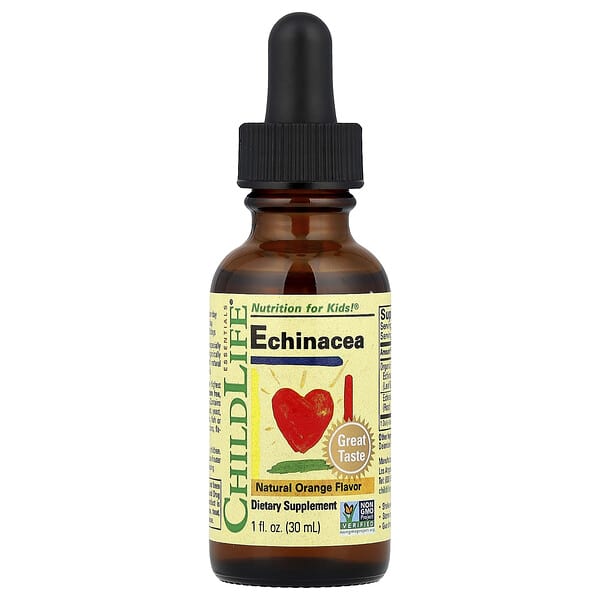 ChildLife Essentials, Essentials, Echinacea, Natural Orange, 1 fl oz (30 ml)