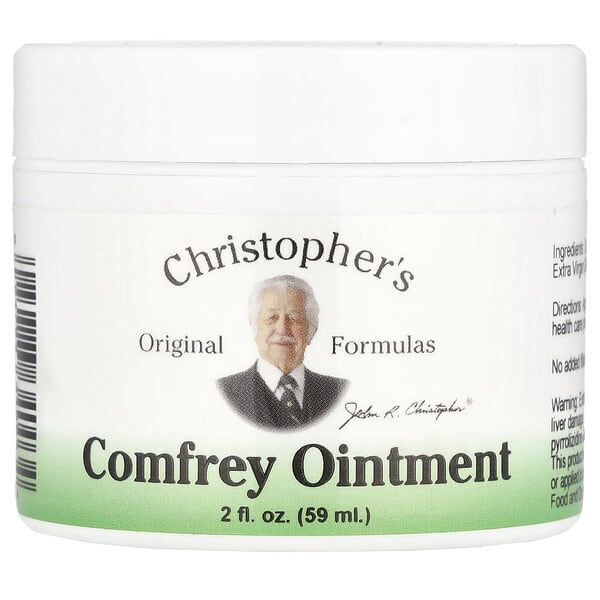 Christopher's Original Formulas, Comfrey Ointment, 2 fl oz (59 ml)