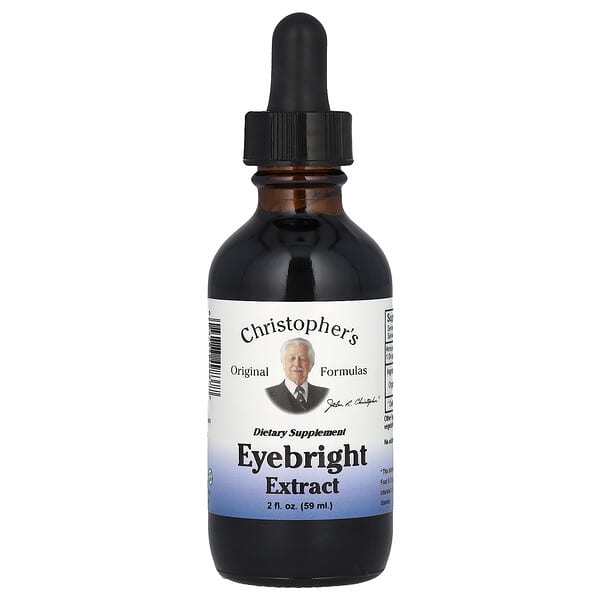 Christopher's Original Formulas, Eyebright Extract, 2 fl oz (59 ml)