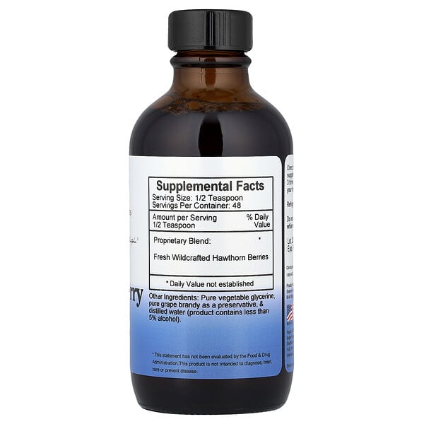 Alternative view of Christopher's Original Formulas, Hawthorn Berry Heart Syrup, 4 fl oz (118 ml)