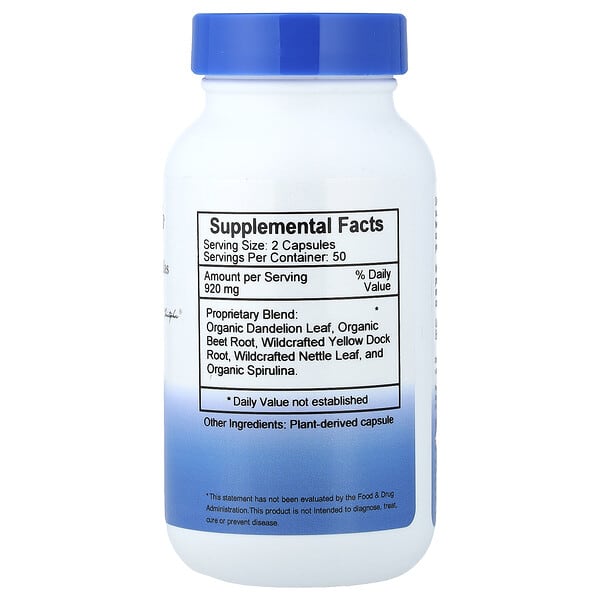 Alternative view of Christopher's Original Formulas, Herbal Iron Formula, 100 Vegetarian Caps