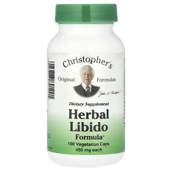 Christopher's Original Formulas, Herbal Libido Formula, 100 Vegetarian Caps 2 Christopher's Original Formulas, Herbal Libido Formula, 100 Vegetarian Caps