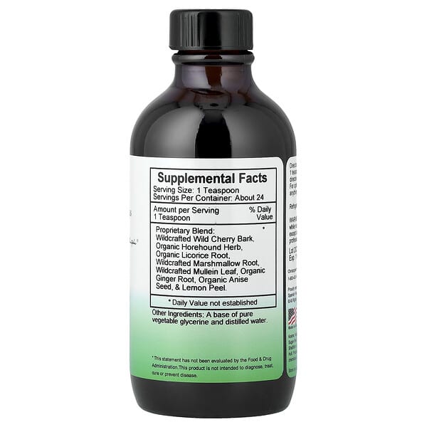 Alternative view of Christopher's Original Formulas, Herbal Throat Syrup, 4 fl oz (118 ml)