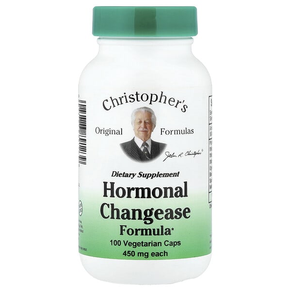 Christopher's Original Formulas, Hormonal Changease Formula, 100 Vegetarian Caps