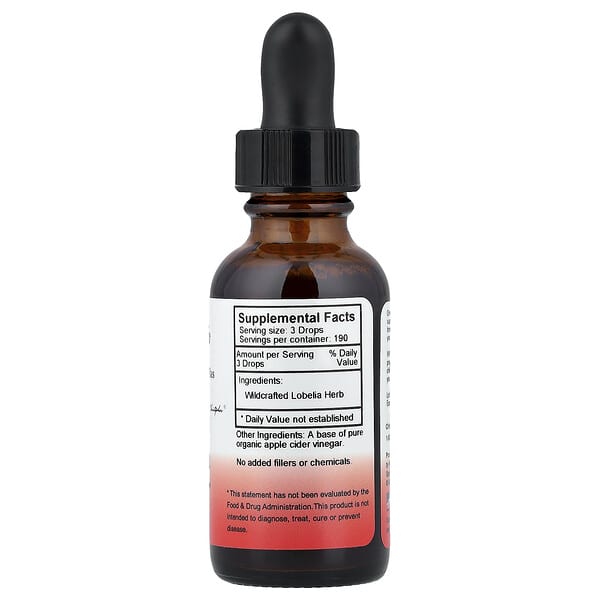 Christopher's Original Formulas, Lobelia Vinegar Extract, 1 fl oz (30 ml) 2 Christopher's Original Formulas, Lobelia Vinegar Extract, 1 fl oz (30 ml) - Ảnh 2