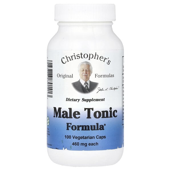 Christopher's Original Formulas, Male Tonic Formula, 100 Vegetarian Caps