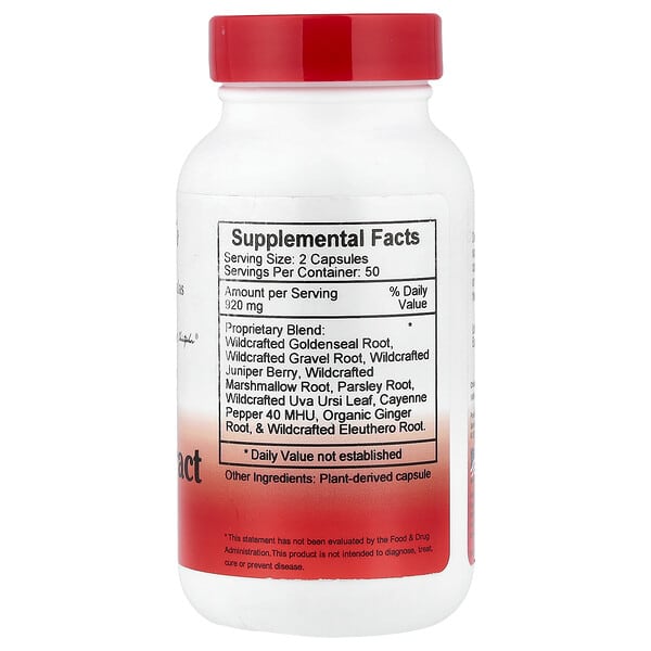 Alternative view of Christopher's Original Formulas, Male Urinary Tract Formula, 460 mg, 100 Vegetarian Caps