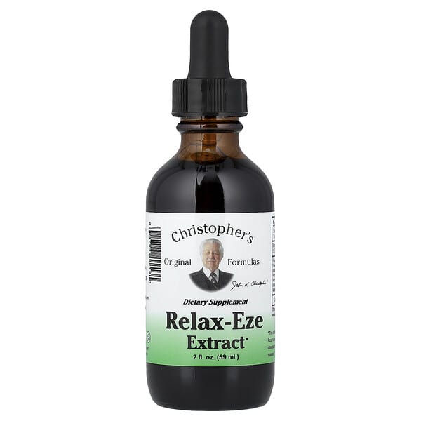 Christopher's Original Formulas, Relax-Eze Extract, 2 fl oz (59 ml)