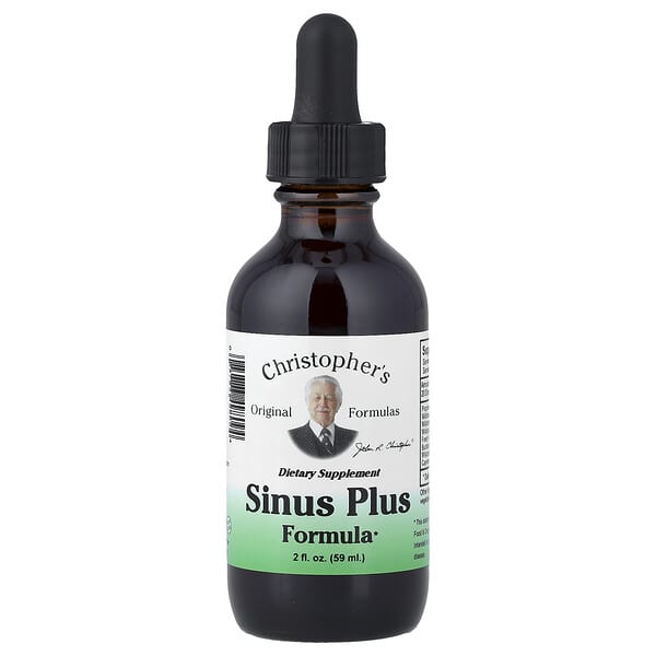 Christopher's Original Formulas, Sinus Plus Formula, 2 fl oz (59 ml)