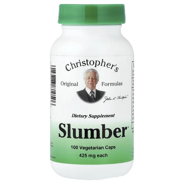 Christopher's Original Formulas, Slumber, 100 Vegetarian Caps