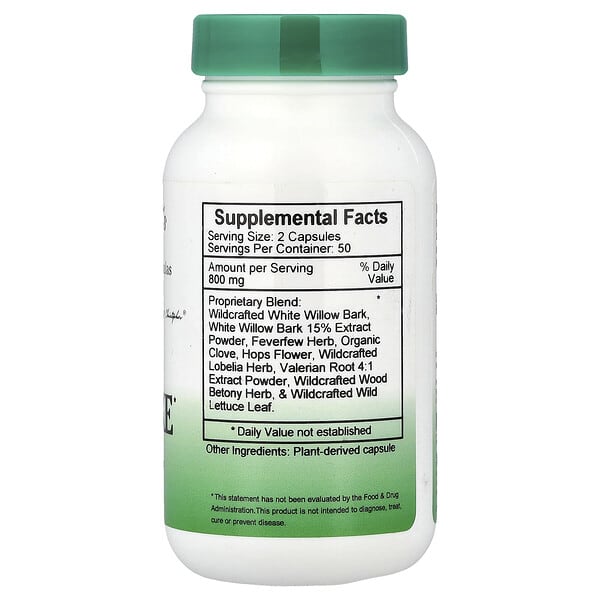 Alternative view of Christopher's Original Formulas, Stop-Ake, 100 Vegetarian Caps