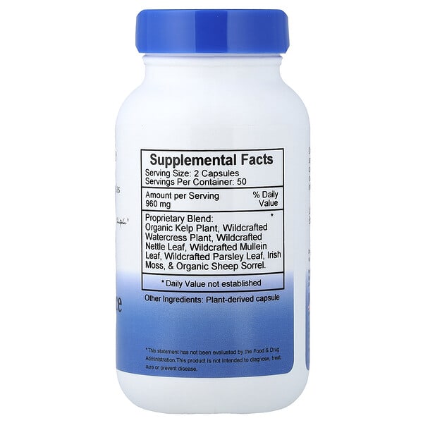 Alternative view of Christopher's Original Formulas, Thyroid Maintenance Formula, 100 Vegetarian Caps