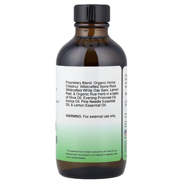 Alternative view of Christopher's Original Formulas, V-Vein Massage Oil, 4 fl oz (118 ml)