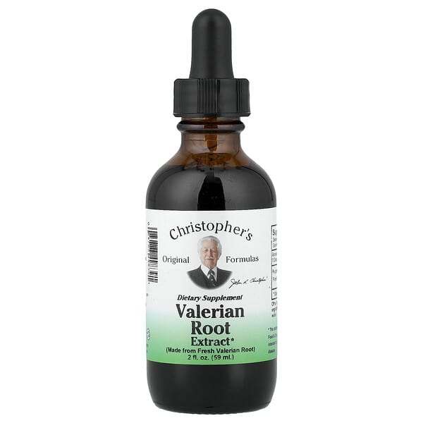 Christopher's Original Formulas, Valerian Root Extract, 2 fl oz (59 ml)