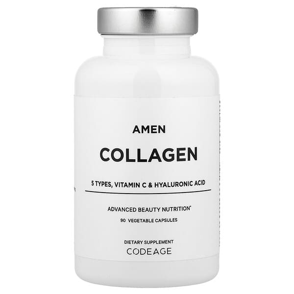 Codeage, Amen, Collagen, 90 Vegetable Capsules