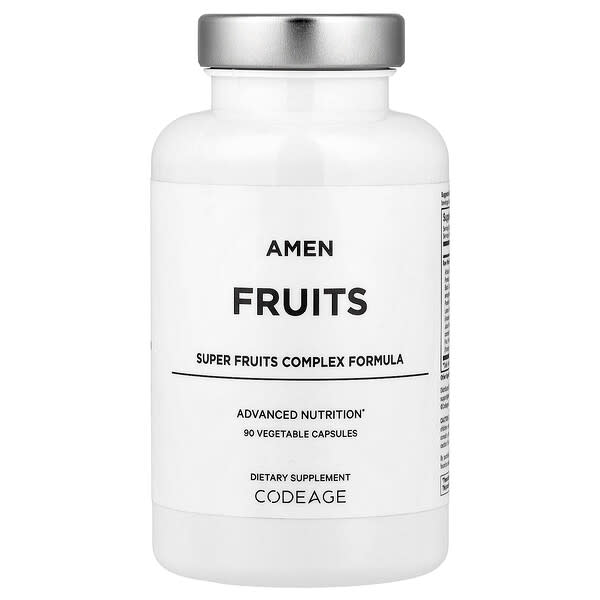 Codeage, Amen, Fruits, Super Fruits Complex Formula, 90 Vegetable Capsules