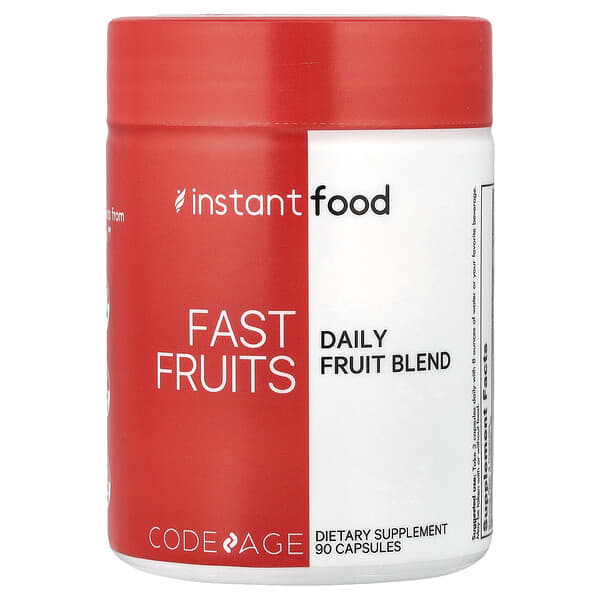 Codeage, Instant Food, Fast Fruits, Daily Fruit Blend, 90 Capsules