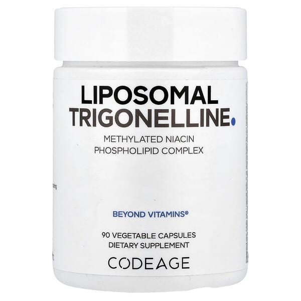 Codeage, Liposomal Trigonelline, 90 Vegetable Capsules 2 Codeage, Liposomal Trigonelline, 90 Vegetable Capsules