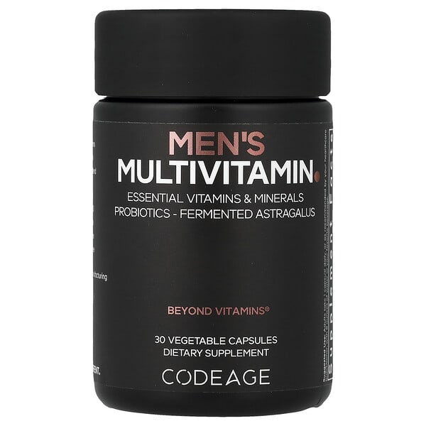 Codeage, Men's Multivitamin, 30 Vegetable Capsules