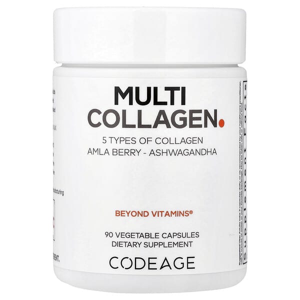 Codeage, Multi Collagen, 90 Vegetable Capsules