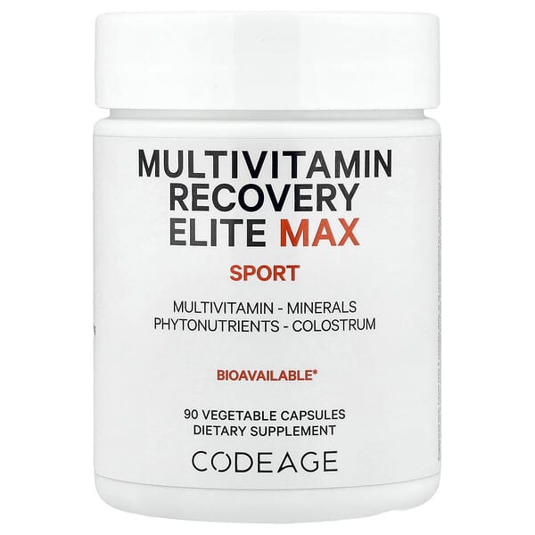Codeage, Sport, Multivitamin Recovery Elite Max, 90 Vegetable Capsules