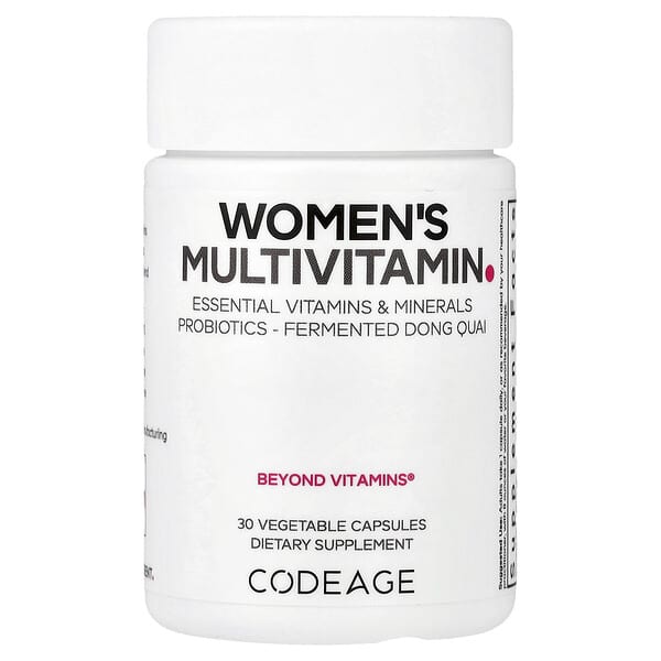 Codeage, Women's Multivitamin, 30 Vegetable Capsules