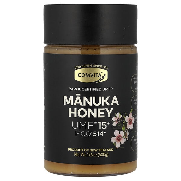 Comvita, Manuka Honey, UMF™ 15+, MGO 514+, 17.6 oz (500 g)