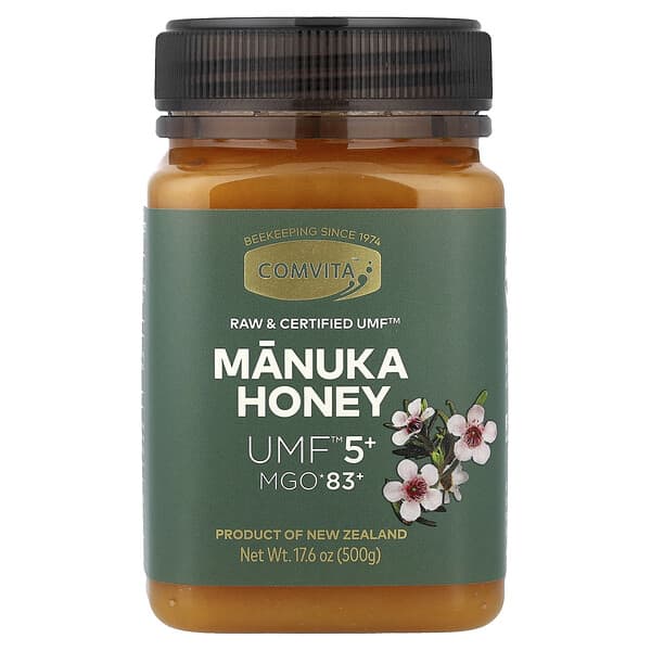 Comvita, Manuka Honey, UMF™ 5+, MGO 83+, 17.6 oz (500 g)