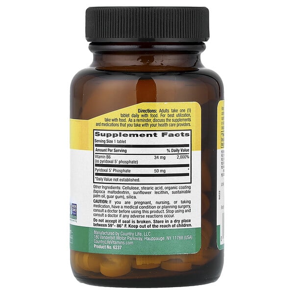 Alternative view of Country Life, P-5-P, 100 Tablets