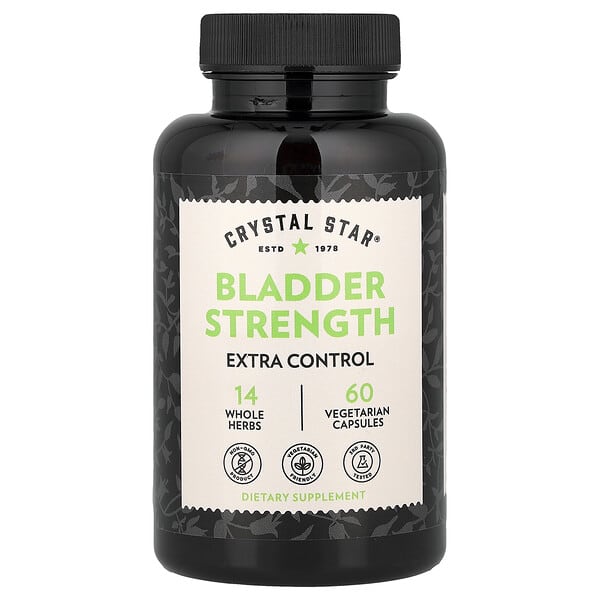 Crystal Star, Bladder Strength, 60 Vegetarian Capsules