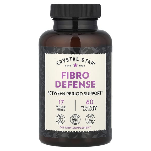 Crystal Star, Fibro Defense, 60 Vegetarian Capsules
