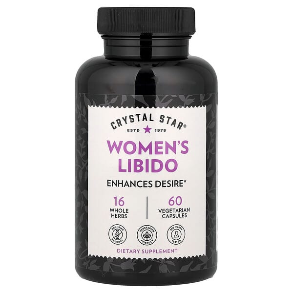 Crystal Star, Women's Libido, 60 Vegetarian Capsules