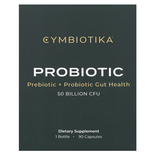 Cymbiotika, Probiotic, 50 Billion CFU, 90 Capsules 2 Cymbiotika, Probiotic, 50 Billion CFU, 90 Capsules