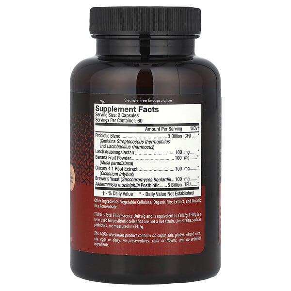 Alternative view of D'adamo, Polyflora® + O, Multi-Function Probiotic Formula, 120 VeggieCaps