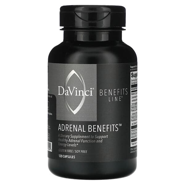 DaVinci Laboratories, Benefits Line, Adrenal Benefits, 120 Capsules