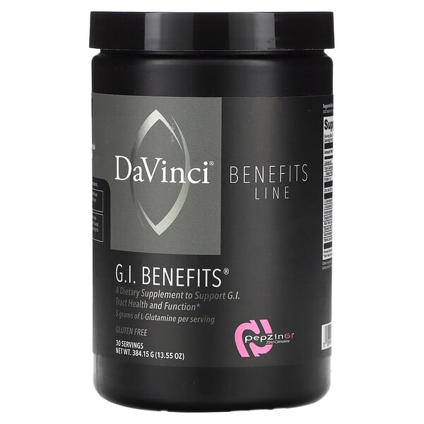 DaVinci Laboratories, Benefits Line, G.I. Benefits, 13.55 oz (384.15 g) 1 DaVinci Laboratories, Benefits Line, G.I. Benefits, 13.55 oz (384.15 g)