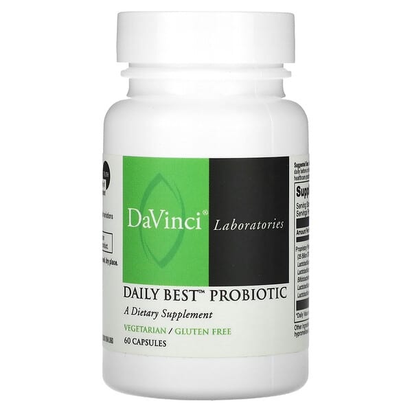 DaVinci Laboratories, Daily Best Probiotic, 60 Capsules