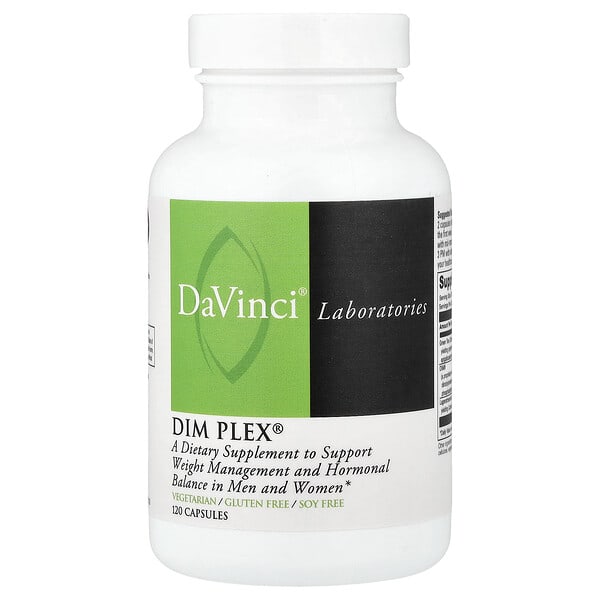 DaVinci Laboratories, DIM Plex®, 120 Capsules