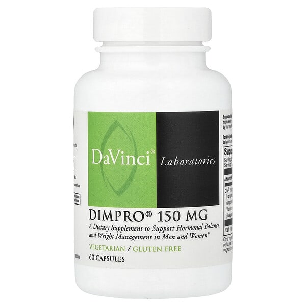 DaVinci Laboratories, DIMPRO®, 150 mg, 60 Capsules