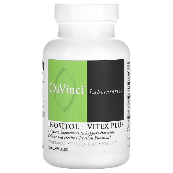 DaVinci Laboratories, Inositol + Vitex Plus , 120 Capsules