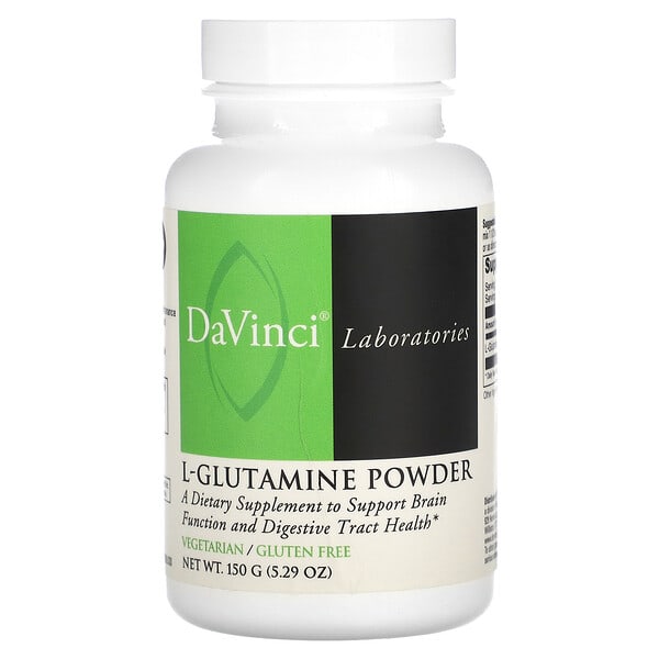 DaVinci Laboratories, L-Glutamine Powder, 5.29 oz (150 g)