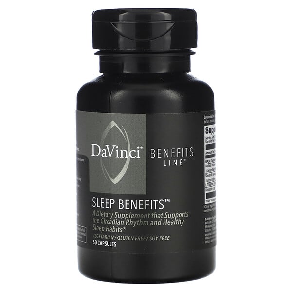 DaVinci Laboratories, Sleep Benefits, 60 Capsules