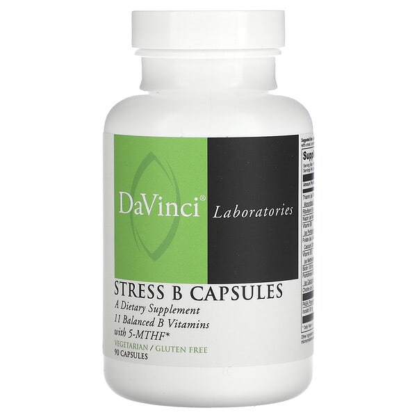 DaVinci Laboratories, Stress B Capsules , 90 Capsules