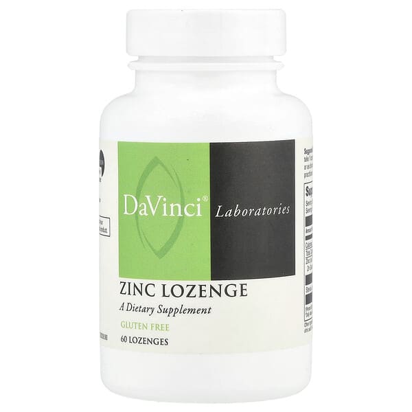 DaVinci Laboratories, Zinc Lozenge, 60 Lozenges 3 DaVinci Laboratories, Zinc Lozenge, 60 Lozenges
