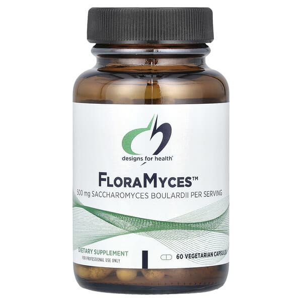 Designs For Health, FloraMyces™, 60 Vegetarian Capsules (250 mg per Capsule)